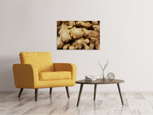 Load image into Gallery viewer, Canvas print Ginger tubers
