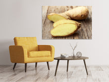 Load image into Gallery viewer, Canvas print Fresh ginger
