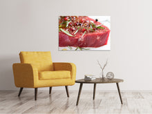 Load image into Gallery viewer, Canvas print Raw meat
