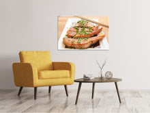 Load image into Gallery viewer, Canvas print Asian salmon
