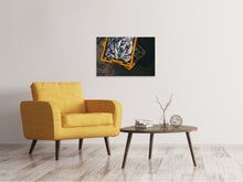 Load image into Gallery viewer, Canvas print Fish in boxes
