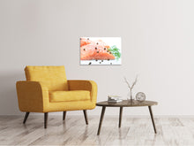 Load image into Gallery viewer, Canvas print Raw salmon
