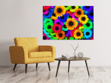 Load image into Gallery viewer, Canvas print Colorful sunflowers
