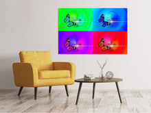 Load image into Gallery viewer, Canvas print Pop Art Colorful Butterfly
