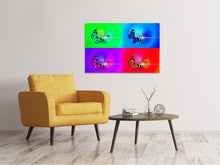 Load image into Gallery viewer, Canvas print Pop Art Colorful Butterfly
