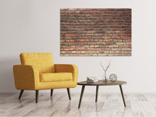 Load image into Gallery viewer, Canvas print Brown Brick Wall
