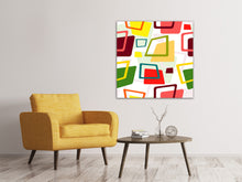 Load image into Gallery viewer, Canvas print Rectangles In Retro Style
