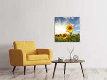 Load image into Gallery viewer, Canvas print Sunflower In Sunlight
