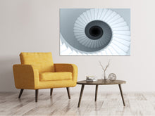 Load image into Gallery viewer, Canvas print 3D Spiral Staircase
