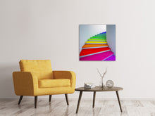 Load image into Gallery viewer, Canvas print Colorful Stairs

