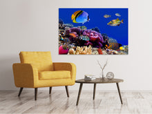 Load image into Gallery viewer, Canvas print World Of Fish
