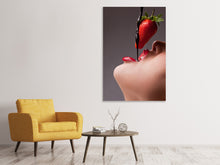 Load image into Gallery viewer, Canvas print Strawberry Kiss
