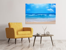 Load image into Gallery viewer, Canvas print Gentle Beach Waves
