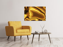 Load image into Gallery viewer, Canvas print Abstract Liquid Gold
