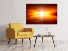 Load image into Gallery viewer, Canvas print Glowing Sunset
