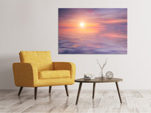 Load image into Gallery viewer, Canvas print Sunset by the Lake
