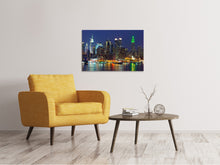 Load image into Gallery viewer, Canvas print Skyline New York Midtown At Night
