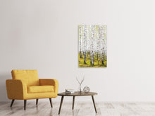 Load image into Gallery viewer, Canvas print The Birch Forest In The Spring

