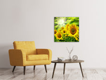 Load image into Gallery viewer, Canvas print The Sun And The Flowers
