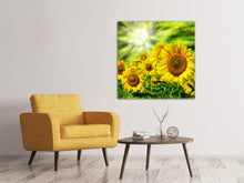 Load image into Gallery viewer, Canvas print The Sun And The Flowers
