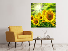 Load image into Gallery viewer, Canvas print The Sun And The Flowers
