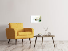 Load image into Gallery viewer, Canvas print The Bumblebee And The Flower
