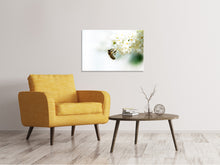 Load image into Gallery viewer, Canvas print The Bumblebee And The Flower
