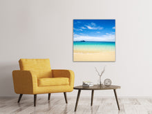 Load image into Gallery viewer, Canvas print Blue Lagoon &amp; Sky
