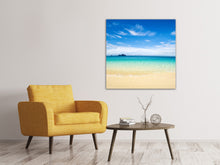 Load image into Gallery viewer, Canvas print Blue Lagoon &amp; Sky
