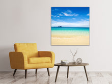 Load image into Gallery viewer, Canvas print Blue Lagoon &amp; Sky
