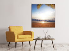 Load image into Gallery viewer, Canvas print Figures In The Sand
