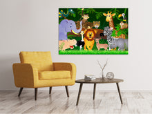 Load image into Gallery viewer, Canvas print Jungle King
