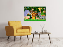 Load image into Gallery viewer, Canvas print Jungle King
