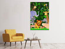 Load image into Gallery viewer, Canvas print Jungle Safari
