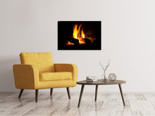 Load image into Gallery viewer, Canvas print The Fireplace
