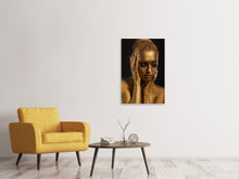 Load image into Gallery viewer, Canvas print Gold-Face
