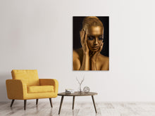 Load image into Gallery viewer, Canvas print Gold-Face

