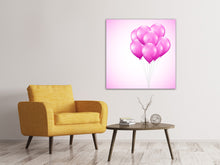 Load image into Gallery viewer, Canvas print Pink Balloons
