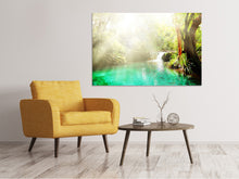 Load image into Gallery viewer, Canvas print The Green Lagoon
