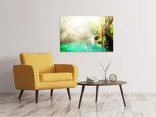 Load image into Gallery viewer, Canvas print The Green Lagoon
