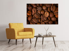Load image into Gallery viewer, Canvas print Close Up Coffee Beans
