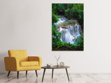 Load image into Gallery viewer, Canvas print Deep Forest Waterfall
