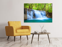 Load image into Gallery viewer, Canvas print Waterfall Si Nakharin
