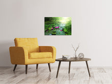 Load image into Gallery viewer, Canvas print Garden Pond

