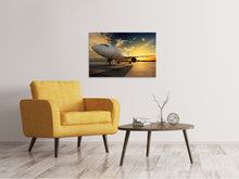 Load image into Gallery viewer, Canvas print Jet
