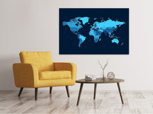 Load image into Gallery viewer, Canvas print World Map
