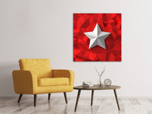 Load image into Gallery viewer, Canvas print 3D Star
