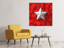 Load image into Gallery viewer, Canvas print 3D Star

