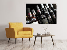Load image into Gallery viewer, Canvas print Bottled Wines
