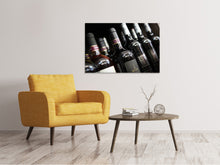Load image into Gallery viewer, Canvas print Bottled Wines
